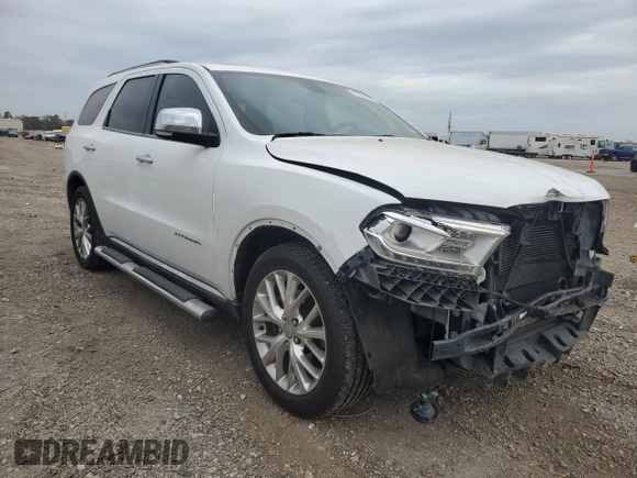 2015 Dodge Durango Citadel with VIN 1C4RDHEG8FC101066, listed as a Copart auction lot 83557464 with 117,792 mi miles and Clean title. Bid and sale history available at DreamBid. Image 4.