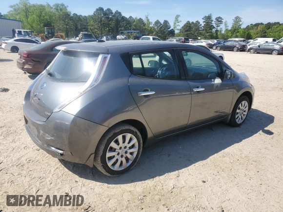 2015 Nissan LEAF SV with VIN 1N4AZ0CP9FC310695, listed as a Copart auction lot 53482025 with 98,125 mi miles and Clean Title. Bid and sale history available at carsss.com. Image 4.