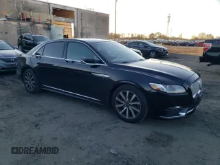 2017 Lincoln Continental Livery with VIN 1LN6L9HK0H5617100, listed as a Copart auction lot 36132313 with 184,646 mi miles. Bid and sale history available at carsss.com. Image 4.