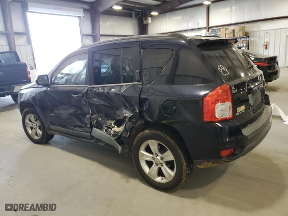2011 Jeep Compass Latitude with VIN 1J4NF1FBXBD149976, listed as a Copart auction lot 49650265 with 147,056 mi miles and Salvage Title. Bid and sale history available at carsss.com. Image 2.