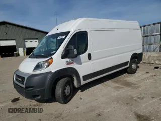 2019 Ram ProMaster Cargo with VIN 3C6URVHG7KE564848, listed as a Copart auction lot 47746845 with 123,181 mi miles and Clean Title. Bid and sale history available at carsss.com. Image 1.