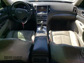 2015 Infiniti Q40 with VIN JN1CV6AR3FM650654, listed as a Copart auction lot 57153864 with 123,053 mi miles and Salvage Title. Bid and sale history available at carsss.com. Image 8.