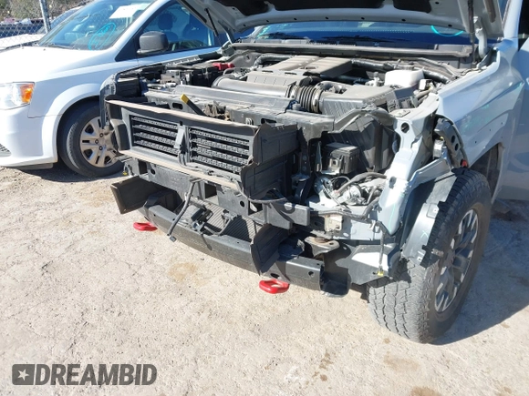 2023 Nissan Frontier Pro-4X with VIN 1N6ED1EK7PN670665, listed as a IAAI auction lot 41785130 with 21,561 mi miles and . Bid and sale history available at DreamBid. Image 6.
