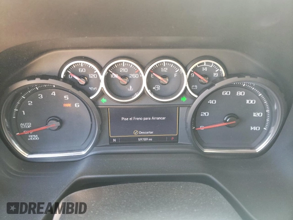 2021 Chevrolet Tahoe LT with VIN 1GNSCNKD1MR363221, listed as a Copart auction lot 49386995 with 59,789 mi miles and Salvage title. Bid and sale history available at DreamBid. Image 9.