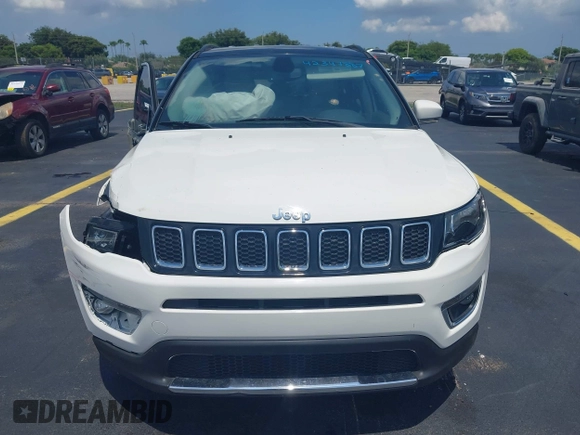 2019 Jeep Compass Limited with VIN 3C4NJCCBXKT725774, listed as a IAAI auction lot 42347887 with 43,472 mi miles and . Bid and sale history available at DreamBid. Image 12.