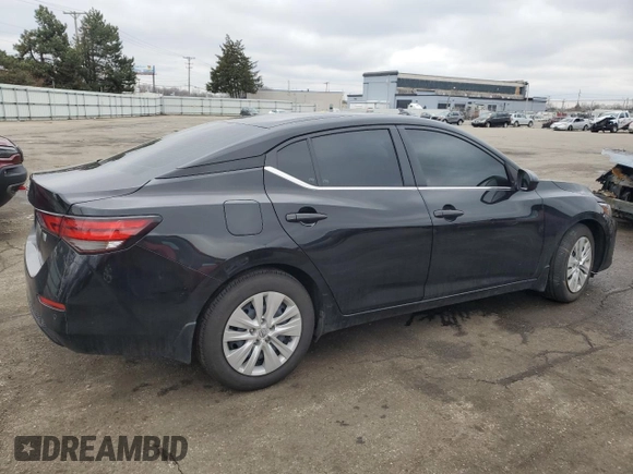 2024 Nissan Sentra S z VIN 3N1AB8BV1RY282855, wystawiony jako Copart lot #43972635 z przebiegiem 19 728 mil mil oraz Szkoda całkowita • Salvage title. Historia ofert i sprzedaży dostępna na DreamBid. Obrazek 3.