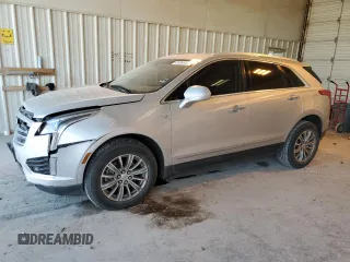 2017 Cadillac XT5 Luxury FWD with VIN 1GYKNBRS0HZ256473, listed as a Copart auction lot 45385105 with 107,314 mi miles and Salvage Title. Bid and sale history available at DreamBid. Image 1.