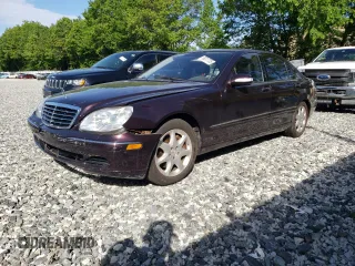 2004 Mercedes-Benz S 500 with VIN WDBNG84J74A415138, listed as a Copart auction lot 58317705 with Not provided miles and Clean title. Bid and sale history available at DreamBid. Image 1.