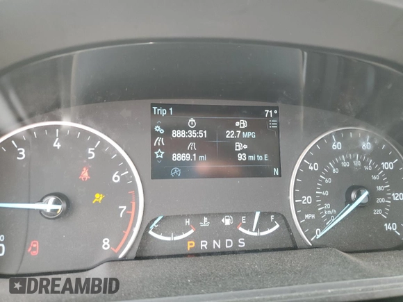 2021 Ford EcoSport SE with VIN MAJ3S2GEXMC439690, listed as a Copart auction lot 47822895 with 8,869 mi miles and Salvage Title. Bid and sale history available at carsss.com. Image 9.