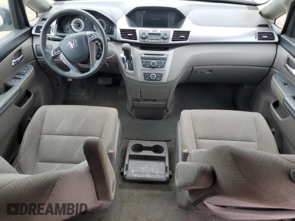 2014 Honda Odyssey LX z VIN 5FNRL5H21EB106600, wystawiony jako Copart lot #57875765 z przebiegiem 122 159 mil mil oraz Szkoda całkowita • Salvage title. Historia ofert i sprzedaży dostępna na DreamBid. Obrazek 8.
