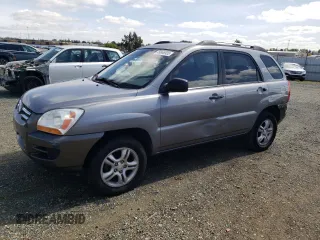 2006 Kia Sportage LX with VIN KNDJF723667181138, listed as a Copart auction lot 49966935 with 172,345 mi miles and Salvage Title. Bid and sale history available at DreamBid. Image 1.