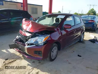 2024 Mitsubishi Mirage ES with VIN ML32AUHJ2RH037790, listed as a IAAI auction lot 42376713 with 3,542 mi miles and . Bid and sale history available at DreamBid. Image 17.