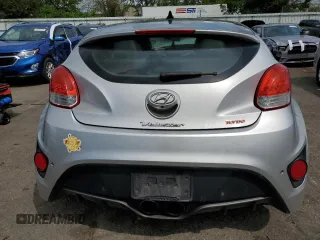 2013 Hyundai Veloster Turbo with VIN KMHTC6AE8DU117854, listed as a Copart auction lot 56469385 with Not provided miles and Salvage title. Bid and sale history available at DreamBid. Image 6.