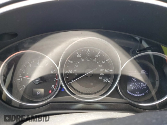 2016 Mazda CX-5 Sport с VIN JM3KE2BY4G0638102, выставлен на аукционе Copart как лот 56724445 с пробегом 189 235 миль миль и Списание • Salvage title. История ставок и продаж доступна на DreamBid. Изображение 9.