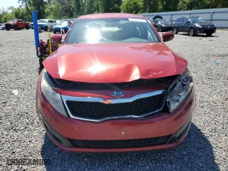 2012 Kia Optima LX with VIN 5XXGM4A72CG074898, listed as a Copart auction lot 52913115 with 142,705 mi miles and Salvage Title. Bid and sale history available at carsss.com. Image 5.