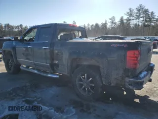2015 Chevrolet Silverado 1500 LTZ with VIN 1GCVKSEC8FZ322310, listed as a Copart auction lot 44037115 with 97,774 mi miles and Salvage Title. Bid and sale history available at carsss.com. Image 2.