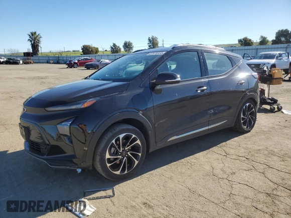 2022 Chevrolet Bolt EUV Premier with VIN 1G1FZ6S03N4109786, listed as a Copart auction lot 87978355 with 29,182 mi miles and Salvage Title. Bid and sale history available at carsss.com. Image 1.