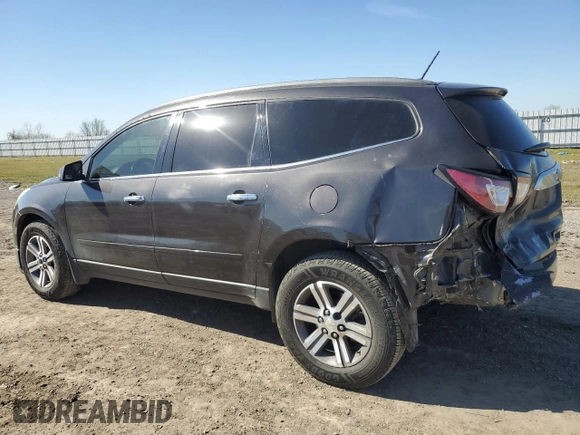 2015 Chevrolet Traverse LT с VIN 1GNKRHKD3FJ177889, выставлен на аукционе Copart как лот 47831945 с пробегом Не указан миль и Списание • Salvage title. История ставок и продаж доступна на DreamBid. Изображение 2.