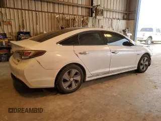 2017 Hyundai Sonata Hybrid Limited with VIN KMHE34L10HA058197, listed as a Copart auction lot 41612434 with 146,096 mi miles. Bid and sale history available at carsss.com. Image 3.