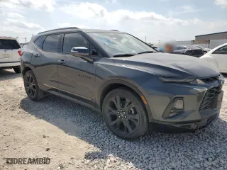 2019 Chevrolet Blazer RS with VIN 3GNKBERS0KS643407, listed as a Copart auction lot 53789695 with 118,627 mi miles and Salvage Title. Bid and sale history available at carsss.com. Image 4.