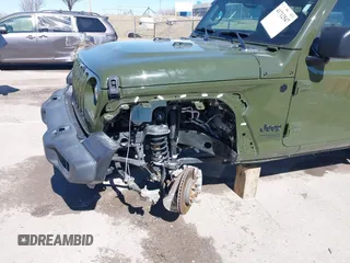 2021 Jeep Wrangler Unlimited Sport S with VIN 1C4HJXDG2MW814413, listed as a IAAI auction lot 41712547 with 11,913 mi miles. Bid and sale history available at carsss.com. Image 6.