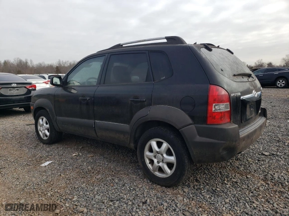 2005 Hyundai Tucson GLS with VIN KM8JN72D55U046949, listed as a Copart auction lot 48985525 with 103,208 mi miles and Clean Title. Bid and sale history available at carsss.com. Image 2.