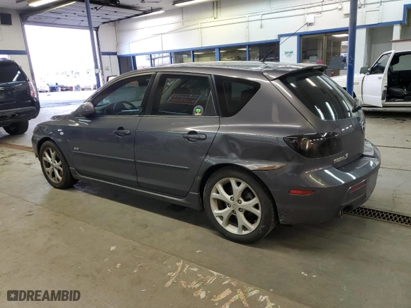2008 Mazda Mazda3 s Sport with VIN JM1BK343281810552, listed as a Copart auction lot 88237805 with 122,645 mi miles and Salvage Title. Bid and sale history available at carsss.com. Image 2.