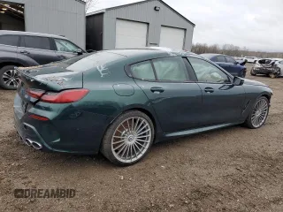 2022 BMW 8 Series with VIN WBAGX0C17NCH35238, listed as a Copart auction lot 81985204 with Not provided miles and Clean title. Bid and sale history available at DreamBid. Image 3.