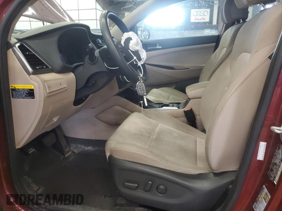 2016 Hyundai Tucson SE z VIN KM8J3CA45GU118400, wystawiony jako Copart lot #52334885 z przebiegiem 140 719 mil mil oraz Czysty tytuł • Clean title. Historia ofert i sprzedaży dostępna na DreamBid. Obrazek 7.