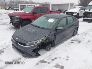 2023 Kia Forte LXS with VIN 3KPF24AD9PE643669, listed as a IAAI auction lot 41519585 with 49,769 mi miles. Bid and sale history available at carsss.com. Image 2.