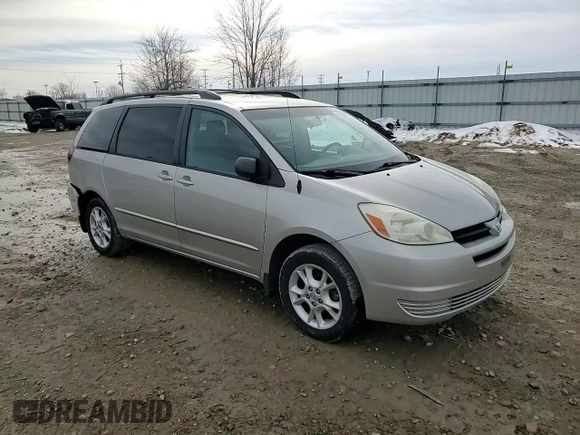 2005 Toyota Sienna LE with VIN 5TDBA23C05S047380, listed as a Copart auction lot 48168415 with 101,252 mi miles and Non Repairable. Bid and sale history available at carsss.com. Image 11.