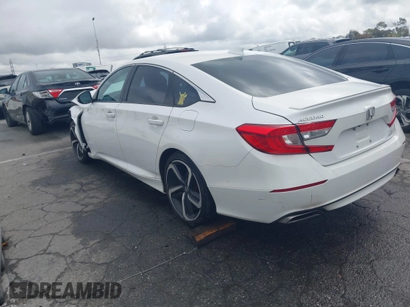 2020 Honda Accord Sport with VIN 1HGCV2F39LA012708, listed as a IAAI auction lot 41783453 with 98,974 mi miles and . Bid and sale history available at DreamBid. Image 3.