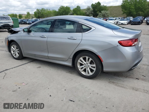 2015 Chrysler 200 Limited с VIN 1C3CCCAB8FN723908, выставлен на аукционе Copart как лот 59016355 с пробегом 118 882 миль миль и Списание • Salvage title. История ставок и продаж доступна на DreamBid. Изображение 2.