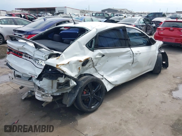 2014 Dodge Dart SXT with VIN 1C3CDFBB1ED866328, listed as a IAAI auction lot 42030920 with 142,146 mi miles. Bid and sale history available at carsss.com. Image 4.