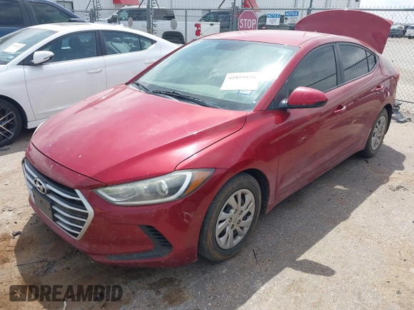 2017 Hyundai Elantra SE z VIN KMHD74LF0HU161274, wystawiony jako IAAI lot #42055836 z przebiegiem 162 765 mil mil oraz . Historia ofert i sprzedaży dostępna na DreamBid. Obrazek 2.