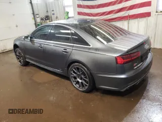 2016 Audi S6 Premium Plus with VIN WAUF2AFC4GN100284, listed as a Copart auction lot 86496964 with 100,537 mi miles and Salvage Title. Bid and sale history available at carsss.com. Image 2.