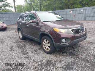 2011 Kia Sorento LX with VIN 5XYKT3A1XBG147240, listed as a IAAI auction lot 42465947 with 112,150 mi miles and . Bid and sale history available at DreamBid. Image 1.