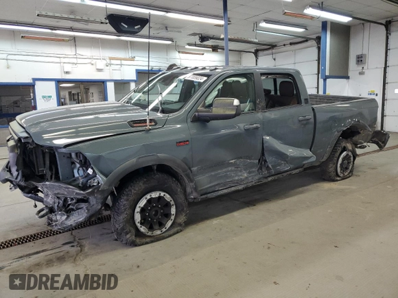 2021 Ram 2500 Power Wagon z VIN 3C6TR5EJ6MG551155, wystawiony jako Copart lot #87009024 z przebiegiem 90 554 mil mil oraz Szkoda całkowita • Salvage title. Historia ofert i sprzedaży dostępna na DreamBid. Obrazek 1.