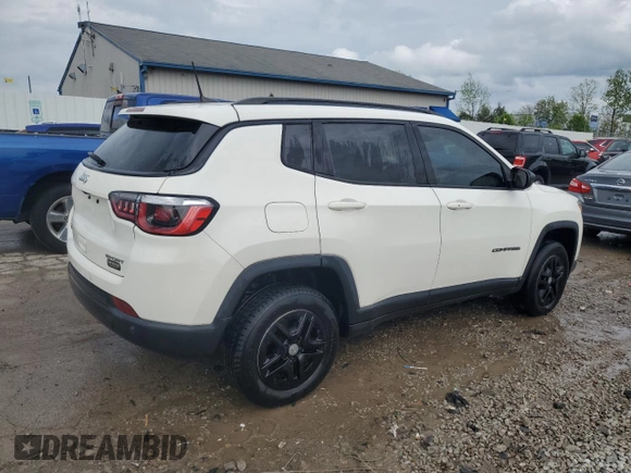 2018 Jeep Compass Sport с VIN 3C4NJDAB4JT440852, выставлен на аукционе Copart как лот 54449415 с пробегом 122 600 миль миль и На запчасти • Non repairable. История ставок и продаж доступна на DreamBid. Изображение 3.