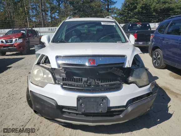 2008 Saturn VUE XE with VIN 3GSDL43N28S580397, listed as a Copart auction lot 75596244 with 141,213 mi miles and Salvage Title. Bid and sale history available at carsss.com. Image 5.