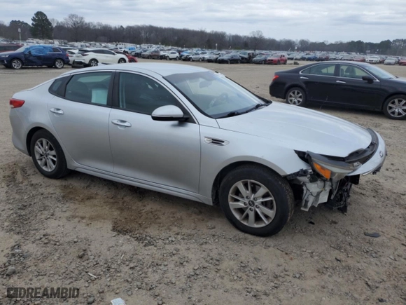 2018 Kia Optima LX with VIN 5XXGT4L36JG248451, listed as a Copart auction lot 46720615 with 124,337 mi miles and Salvage Title. Bid and sale history available at carsss.com. Image 4.
