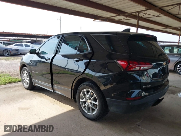2023 Chevrolet Equinox LS with VIN 3GNAXHEG2PL100559, listed as a IAAI auction lot 41938809 with 116,022 mi miles and . Bid and sale history available at DreamBid. Image 3.