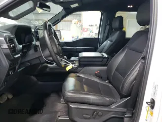 2024 Ford F-150 XLT with VIN 1FTFW3L57RKD55363, listed as a Copart auction lot 49289765 with 23,047 mi miles and Salvage Title. Bid and sale history available at carsss.com. Image 7.