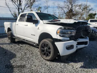 2023 Ram 2500 Laramie with VIN 3C6UR5FL3PG540686, listed as a Copart auction lot 42392365 with 36,539 mi miles and Non Repairable. Bid and sale history available at carsss.com. Image 4.