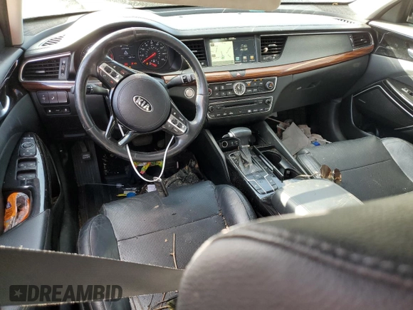 2017 Kia Cadenza Premium with VIN KNALC4J12H5089200, listed as a Copart auction lot 78599884 with 108,615 mi miles and Salvage Title. Bid and sale history available at carsss.com. Image 8.