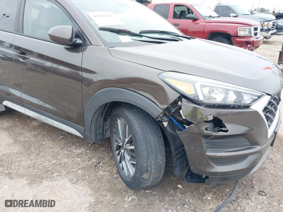 2020 Hyundai Tucson Sport with VIN KM8J33AL3LU156192, listed as a IAAI auction lot 41288165 with 53,210 mi miles. Bid and sale history available at carsss.com. Image 6.