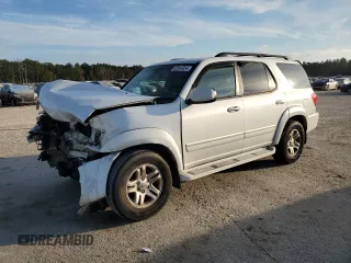 2006 Toyota Sequoia Limited with VIN 5TDZT38A06S281719, listed as a Copart auction lot 82040054 with Not Provided miles and Salvage Title. Bid and sale history available at DreamBid. Image 1.