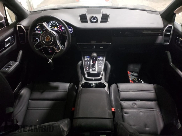 2022 Porsche Cayenne E-Hybrid with VIN WP1AE2AY9NDA27007, listed as a Copart auction lot 89154955 with 11,059 mi miles and Salvage title. Bid and sale history available at DreamBid. Image 8.