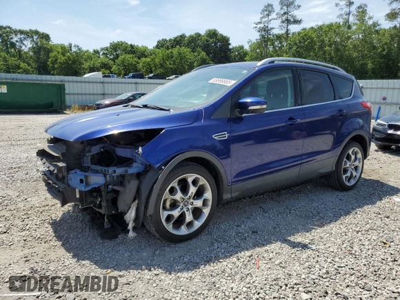 2015 Ford Escape Titanium с VIN 1FMCU0JX2FUC73564, выставлен на аукционе Copart как лот 53899565 с пробегом 45 468 миль миль и Списание • Salvage title. История ставок и продаж доступна на DreamBid. Изображение 1.