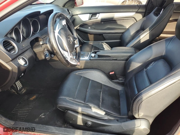 2012 Mercedes-Benz C-Class C 250 with VIN WDDGJ4HB3CF794475, listed as a Copart auction lot 53249915 with 202,731 mi miles and Clean Title. Bid and sale history available at carsss.com. Image 7.
